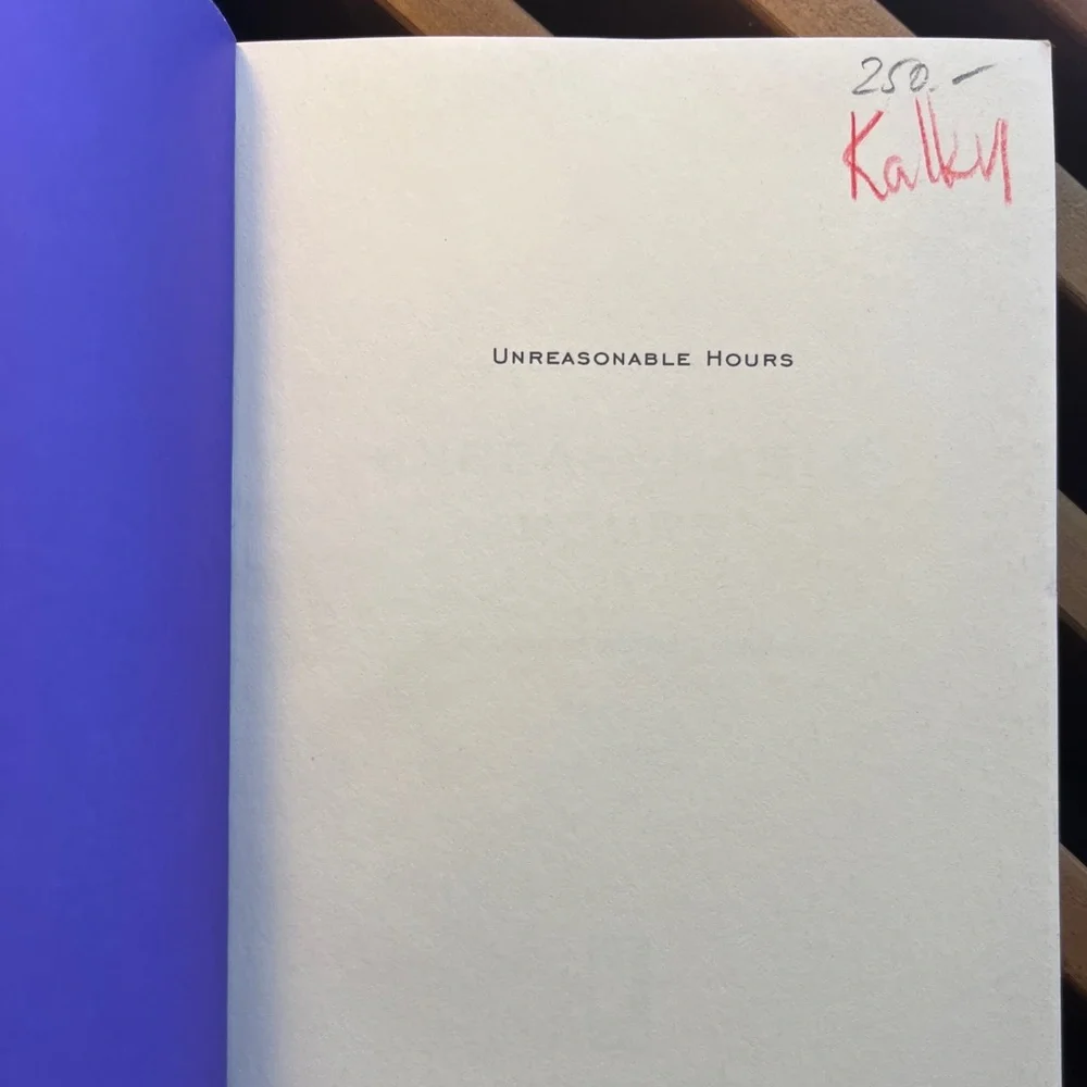 Julio Cortazar Unreasonable Hours Book Paperback - Picture 4 of 7